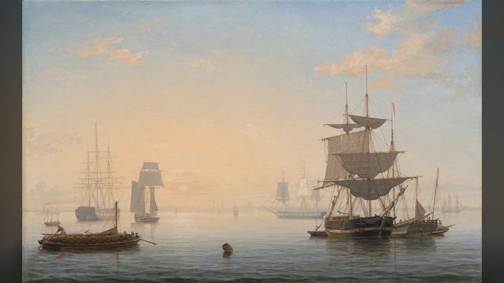 Fitz Henry Lane — Harbor of Boston